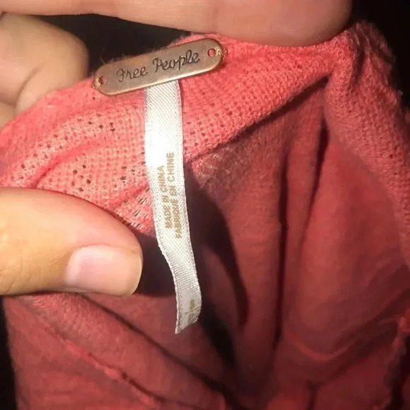 Coral Free People Tank - Picture 2 of 4